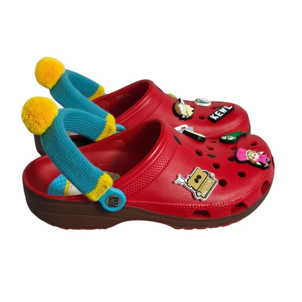 Crocs South Park Eric Cartman Classic‎ Clogs Size Men's 9 Women's 11 211500-90H